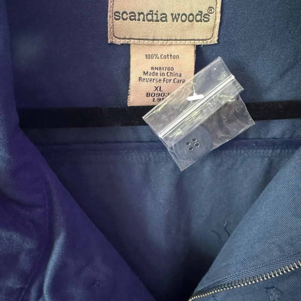 Scandia Woods jacket corduroy accent nwot size xl - Picture 5 of 6